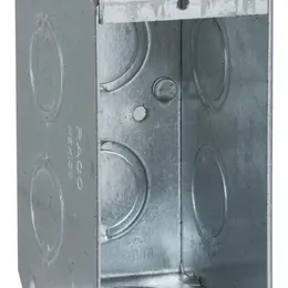 CAJA MET 4X4 KO 1" PROFUNDA 2-1/8" RACO
