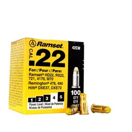 Fulminante Calibre 22 Ramset - Amarillo