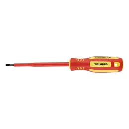 Desarmador Dielctrico Plano 7/32" X 5", Truper