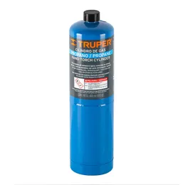 Cilindro de Gas Propano de 400g, Azul, Truper