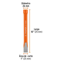 Cincel de Corte Frío de 3/4 X 10", Truper