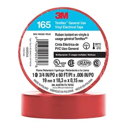 Cinta Temflex 3M Roja