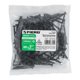Paquete de 100 Pijas 8x1-1/2" Cabeza Plana Phillips Multiusos Cuerda Fina