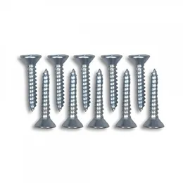 Paquete de 100 Pijas 10 X 1-1/2" Cabeza Plana Phillips Multiusos