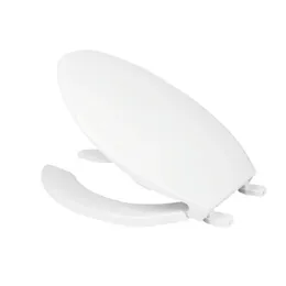 Asiento Alargado con Tapa para Wc, Abierto, Blanco, Foset