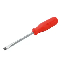 Destornillador Rojo 1000 V, Punta Plana 1/4", 5-7/8