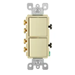 Apagador Decora Doble 15a, 120/277v 5634W