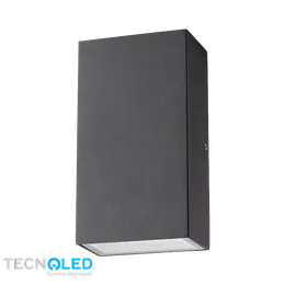 Luminaria Sobreponer en Muro Blanco Incluye LED 3W 3000K Luz Cálida