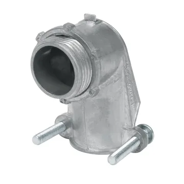 CONECTOR CURVO 1' PARA TUBO FLEXIBLE METÁLICO, VOLTECK