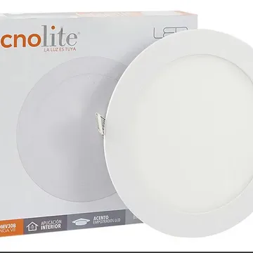 LAMPARA INTERIOR EMPOTRADO LED 12W 100-240V 3000K 720LM