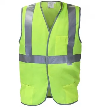 Chaleco de Seguridad Verde con Cintas de Alta Visibilidad