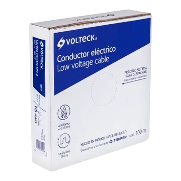 Rollo de 100 M de Cordon Duplex Flexible Spt 16 Awg, Volteck