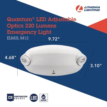 Lampara de Emergencia Lithonia Elm2l-m12