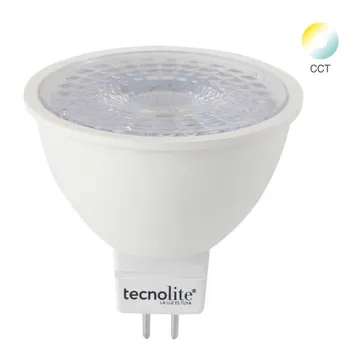 Lampara LED Mr16 6W 100-240V 6500K Luz Fría