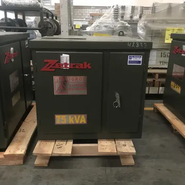 Trasnformador Seco 75 Kva 440-220v Delta Estrella Zetrak