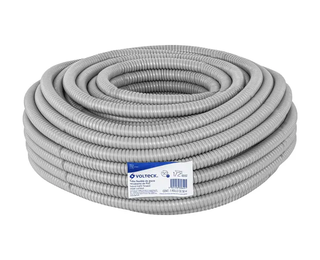 ROLLO DE 50 M DE TUBO FLEXIBLE LIQUID TIGHT DE 1', VOLTECK