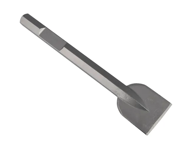 CINCEL CORTA FRÍO PARA MARTILLOS DEMOLEDORES PLANO HEX 28 MM