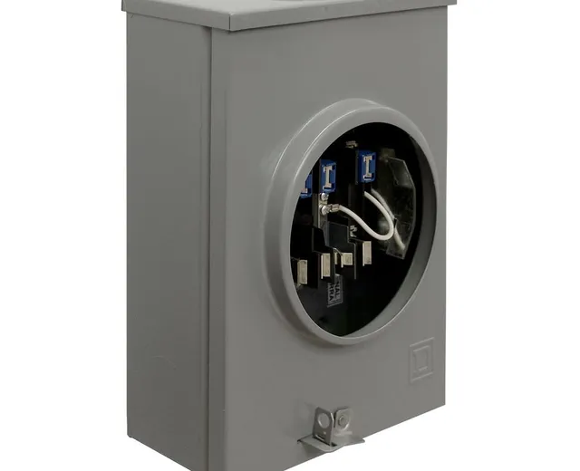 BASE TRIPAFICA PARA WATTHORIMETRO 200AMP 7 TERMINALES EATON