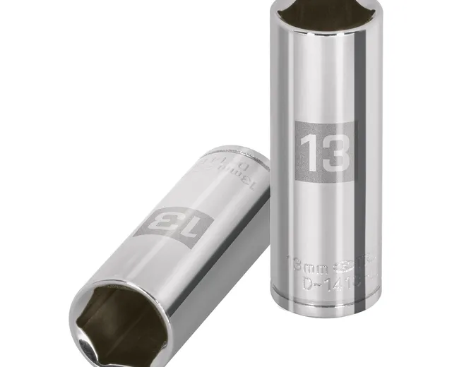 Dado Largo de  13 Mm , 6 Puntas, Cuadro 1/4', Truper