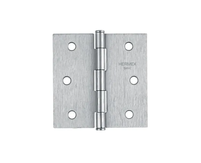 BISAGRA CUADRADA 3" SATINADO CABEZA PLANA