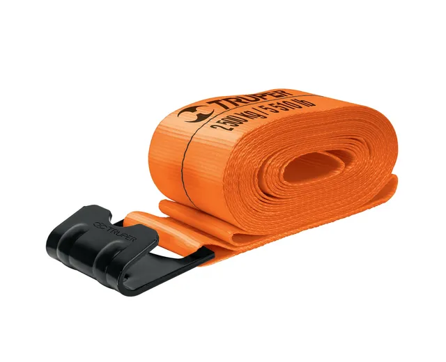 Banda de 4" X 9 M con Gancho Plano para Malacate, Truper