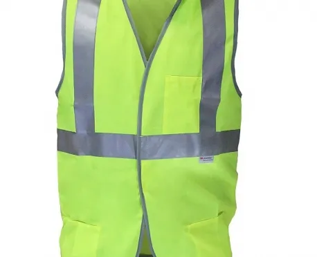 Chaleco de Seguridad Verde con Cintas de Alta Visibilidad
