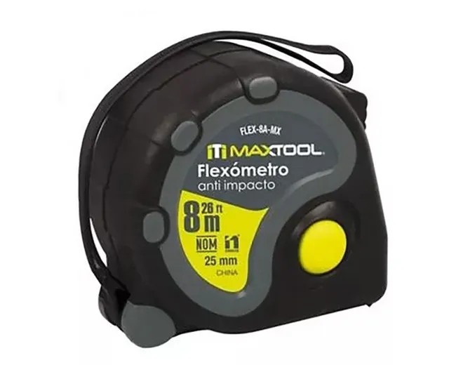 Flexometro Ant-imp Cau 8M 27MM