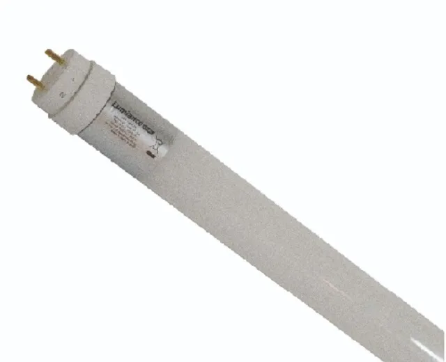 Lampara LED Tubo T8 18W Luz Fría 100-227v 6500K Cristal Opalino