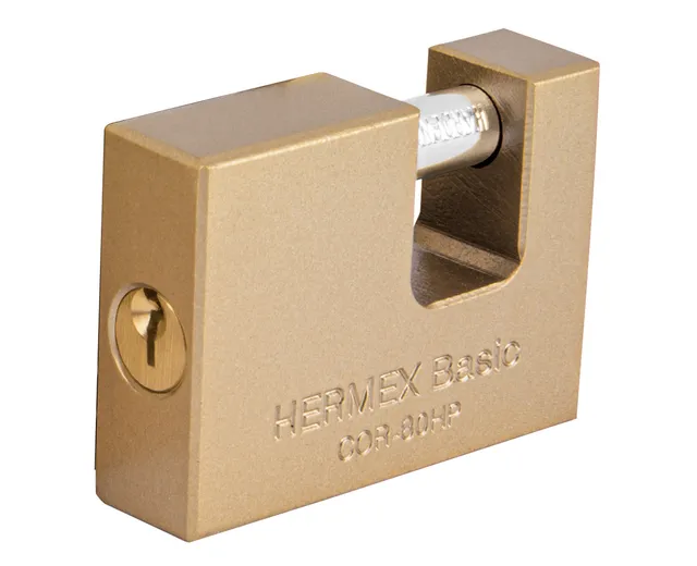 Candado Antipalanca 70 Mm Cuerpo de Hierro, Hermex Basic