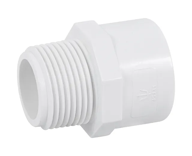 Adaptador Macho de PVC de 1/2", Foset