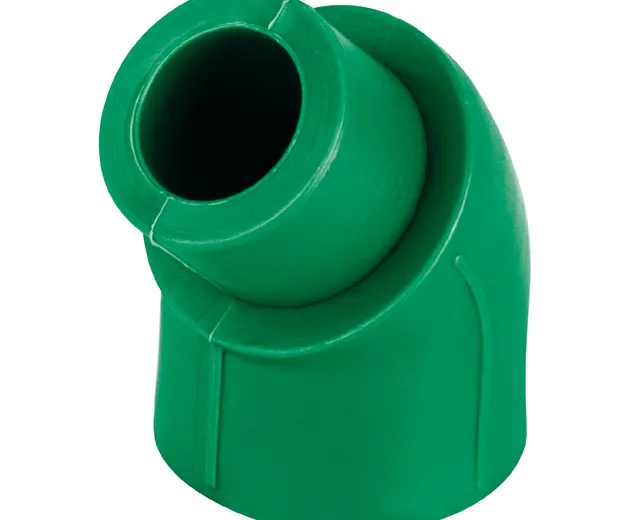 Codo 45° de PPR, 3/4" (25mm), Macho-hembra, Foset