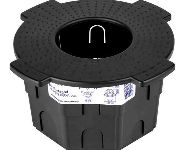 Bote Integral de 8 Cm, Aro Interno de 8 Cm, Volteck