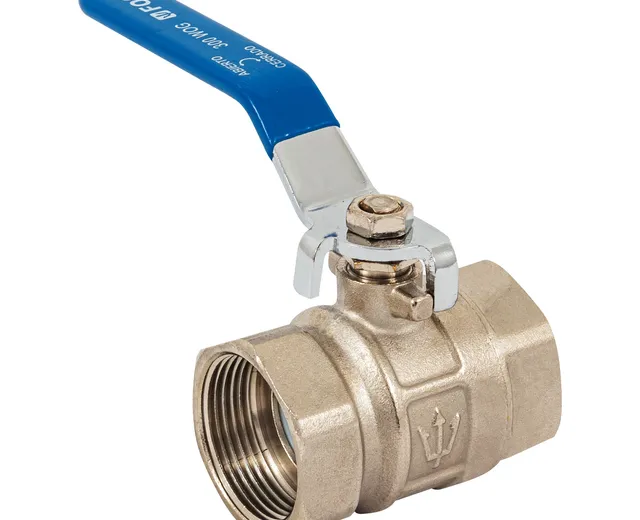 Valvula de Esfera de Latón, Roscable 1/2", Foset