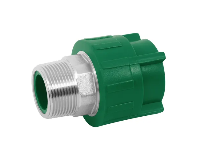 Adaptador PPR 3/4" Macho con Inserto Metálico, Foset