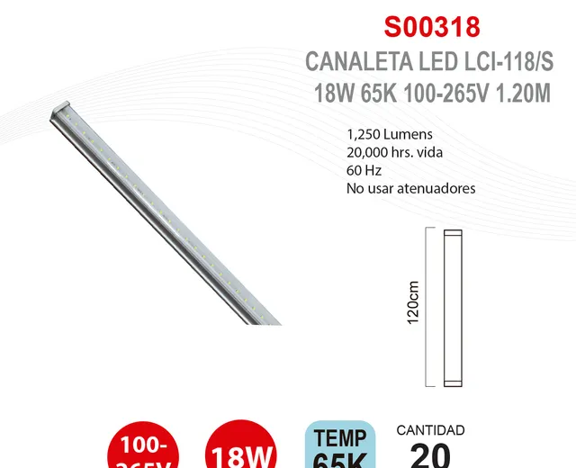 Reflector Flat LED 30W 65K Dclite