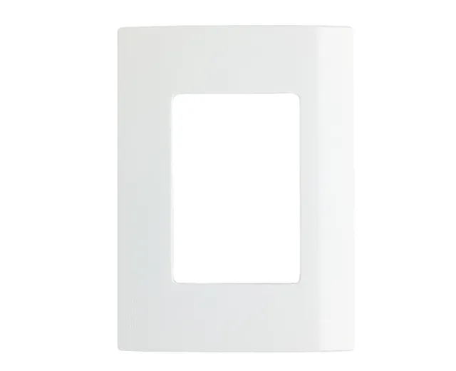Placa de 3 Mod Chasis Blanca 2573-BA