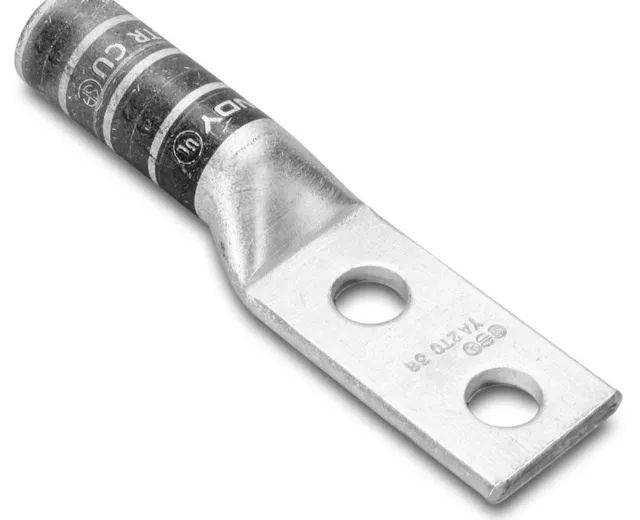 Zapata Ponchable Cola Larga 1 Barreno Calibre - 2/0 -1/2" Pulgadas