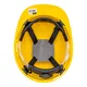 Casco de Seguridad Ventilado, Ajuste de Matraca - Amarillo