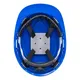 Casco de Seguridad Ventilado, Ajuste de Matraca - Azul