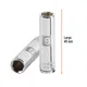 Dado Largo de 9 Mm , 6 Puntas, Cuadro 1/4", Truper