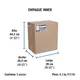 Asiento Redondo Ligero con Tapa para Wc, Blanco, Foset Basic