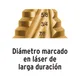 Broca Escalonada Titanio 12 Escalones 3/16" A 7/8", Expert