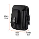 Bolso Táctico Negro para Cinturn, Truper