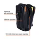Bolso Táctico Negro para Cinturn, Truper