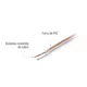 Cable Polarizado Transparente para Bocina 18 Awg