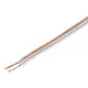 Cable Polarizado Transparente para Bocina 18 Awg