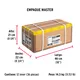 Candado Antipalanca 70 Mm Cuerpo de Hierro, Hermex Basic