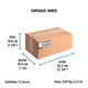 Caja de Contactos para Canaleta 3" X 5", Blanca, Volteck