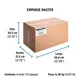 Caja de Contactos para Canaleta 3" X 5", Blanca, Volteck