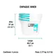 Cubeta Plastica con Exprimidor, 8L Klintek